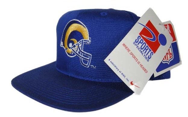 NFL SPORTS SPECIALTIES セントルイス ラムズ RAMS 90s VINTAGE デッドストック ヴィンテージ スナップバック キャップ SNAPBACK CAP _画像5