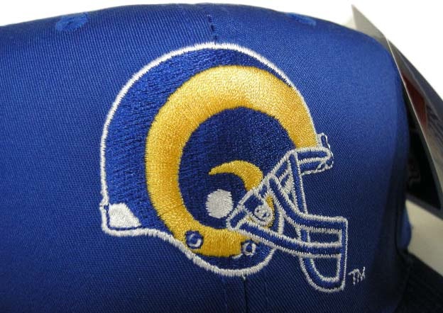 NFL SPORTS SPECIALTIES セントルイス ラムズ RAMS 90s VINTAGE デッドストック ヴィンテージ スナップバック キャップ SNAPBACK CAP _画像6