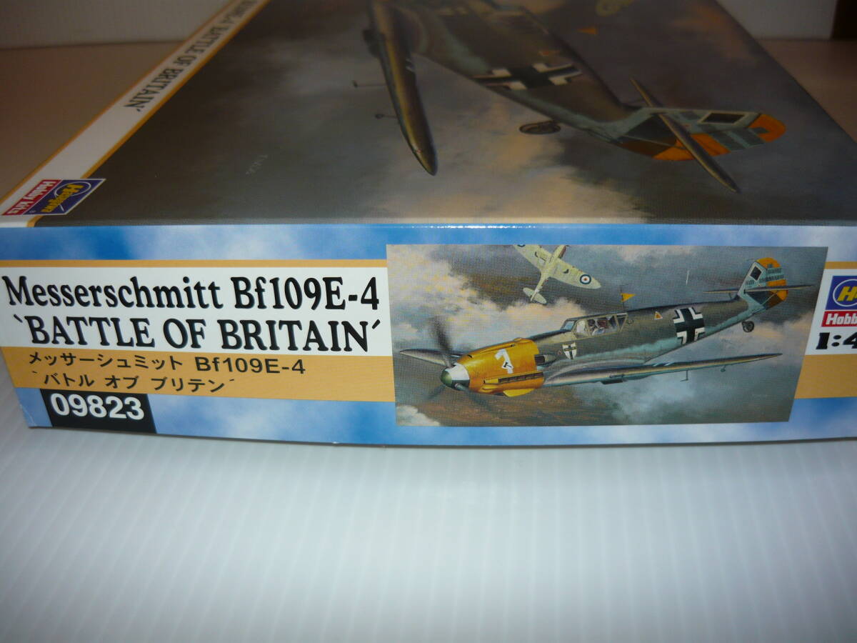 ハセガワ　1/48　ドイツ軍　メッサーシュミットBf109E-4バトル　オブ　ブリテン　未使用_画像3