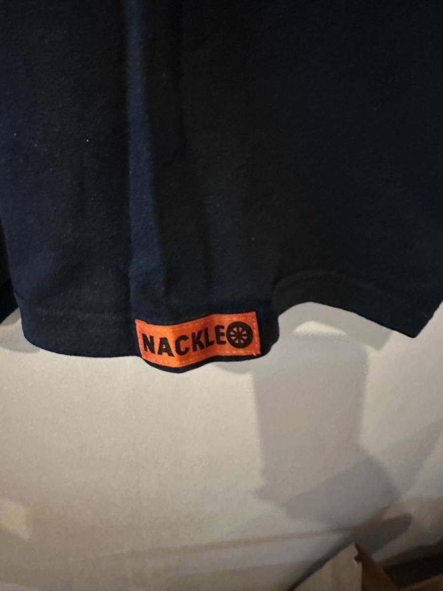 NACKLEのchopperTシャツ ヴィンテージ サイズL 古着　ブラック　検索　ハーレーダビッドソン　Harley davidson_画像5