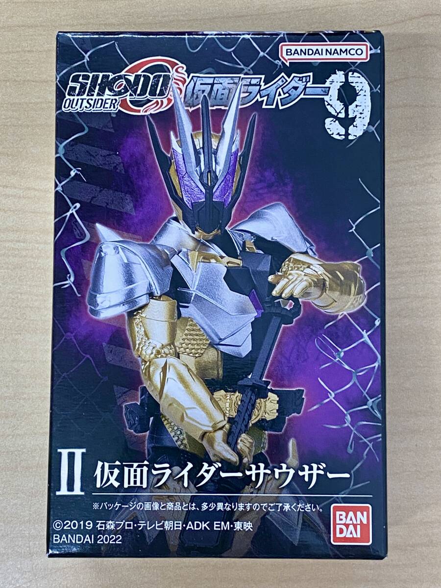 新品未開封 SHODO-O 仮面ライダー9 II 仮面ライダーサウザー BANDAI MASKED KAMEN RIDER 掌動 9_画像1