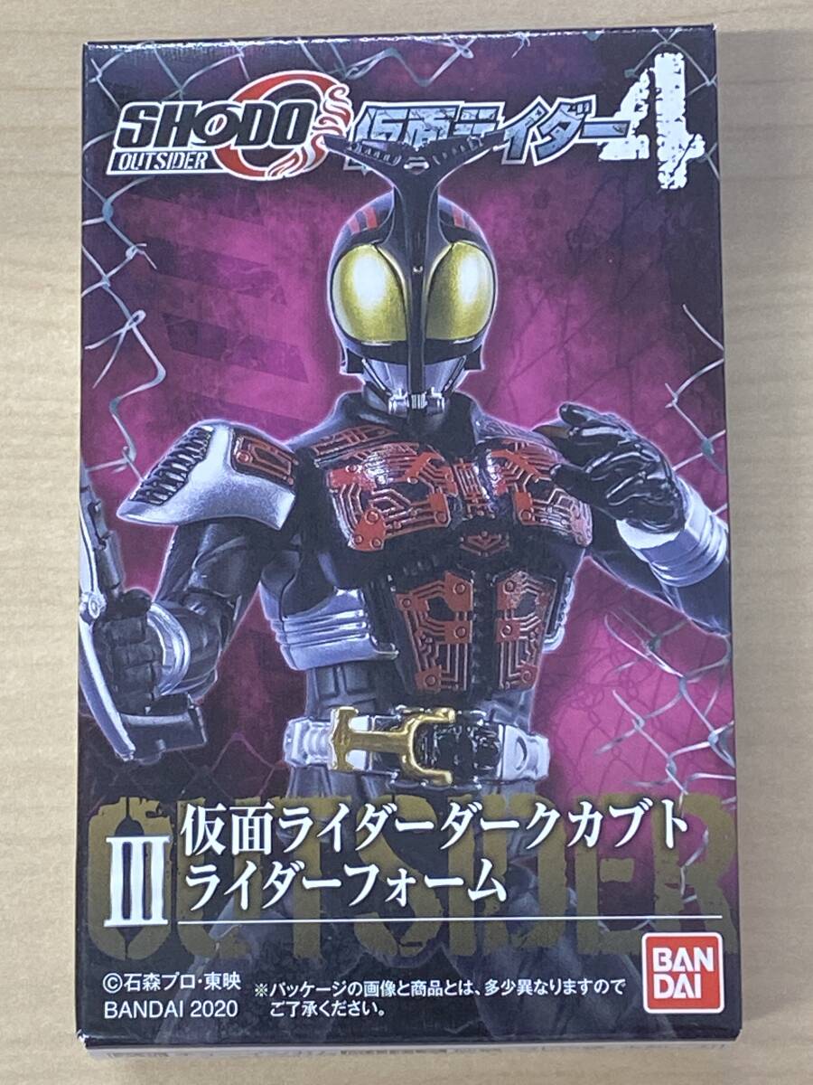  новый товар нераспечатанный SHODO-O Kamen Rider 4 III Kamen Rider темный Kabuto rider пена BANDAI MASKED KAMEN RIDER. перемещение 4 темный Kabuto 