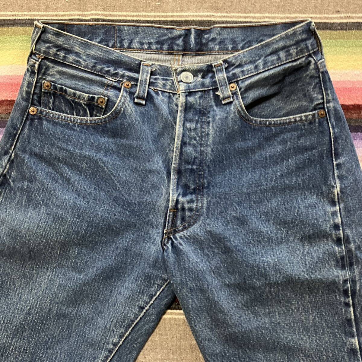 ◎送料無料◎雰囲気☆~80s vintage Levi's 501 赤耳☆リーバイス ビンテージ オリジナル デニム ジーンズ/501XX BIG E 66前期 後期_画像6