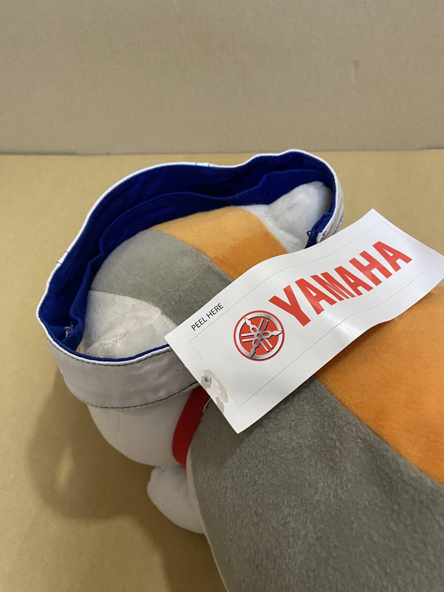 YAMAHA RACING　ヤマハ　サンバイザー　ブルー×ホワイト　未使用品　ヤマハ正規品　帽子キャップよりもサンバイザー派のかたへ_画像4