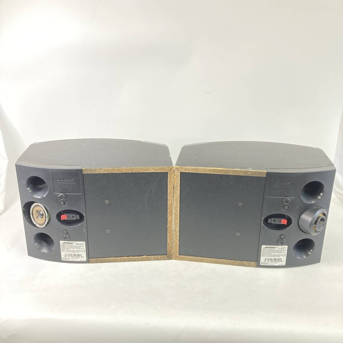 Bose 301 Series V Direct/Reflecting speakers ブックシェルフスピーカー (2台1組) ブラック 1円 動作確認済_画像5
