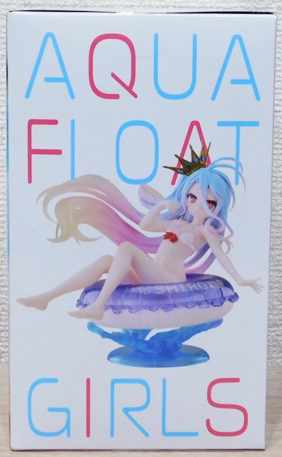 未開封★ ノーゲーム ノーライフ Aqua Float Girls フィギュア 白 の画像2