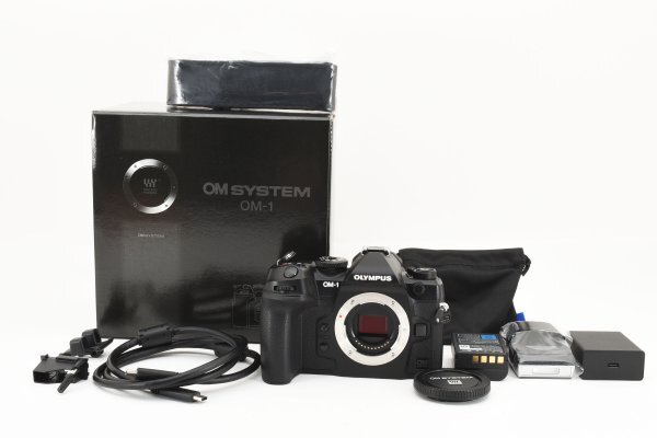 ●超美品●ショット数 721枚 ！●OLYMPUS オリンパス OM SYSTEM OM-1 ボディ / 元箱・付属品付 【0412B】の画像1