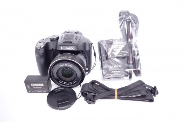 【美品】パナソニック Panasonic デジタルカメラ ルミックス FZ70 ブラック DMC-FZ70-K 【W04107A】_画像1
