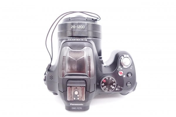 【美品】パナソニック Panasonic デジタルカメラ ルミックス FZ70 ブラック DMC-FZ70-K 【W04107A】_画像4