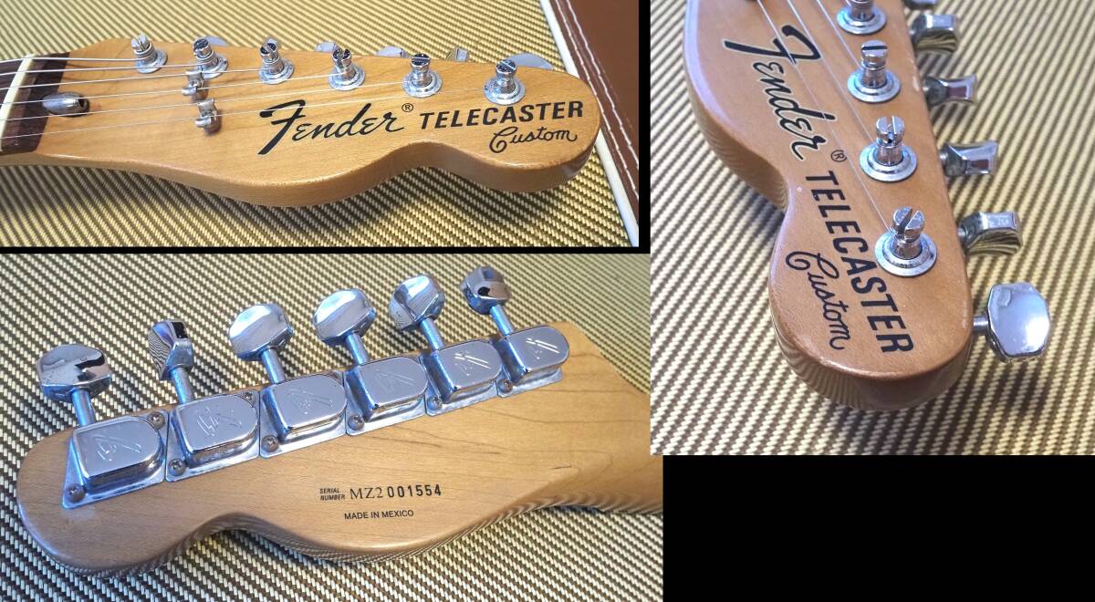 02年製 Fender Mexico Telecaster Custom フェンダー テレキャスター カスタム【送料無料】の画像6