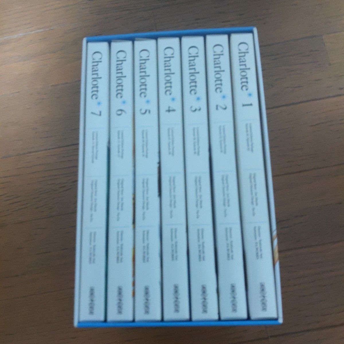 Blu-ray Ｃｈａｒｌｏｔｔｅ  シャーロット1巻から7巻（完全生産限定版）収納ボックス付き  麻枝准 （原作、脚本、音楽）