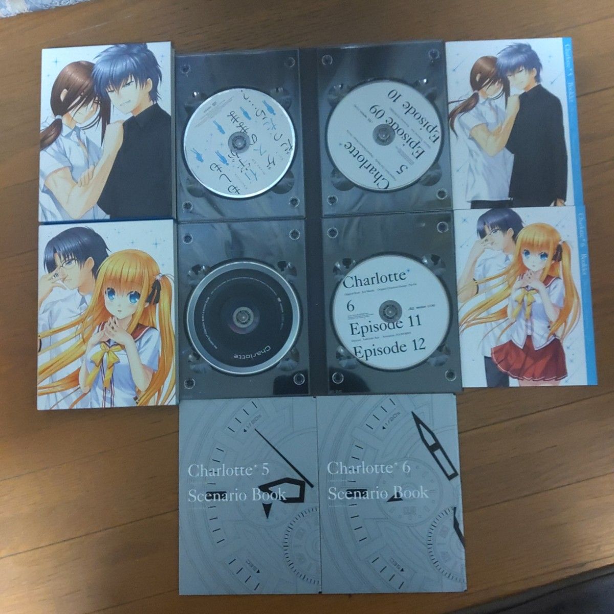 Blu-ray Ｃｈａｒｌｏｔｔｅ  シャーロット1巻から7巻（完全生産限定版）収納ボックス付き  麻枝准 （原作、脚本、音楽）