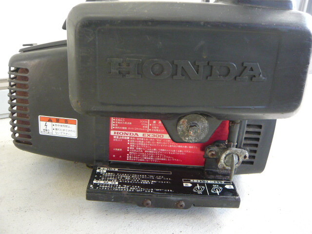 HONDA EX300 2 cycle 60Hz generator sub tanker attaching k ranking OK JUNK goods # part removing junk 