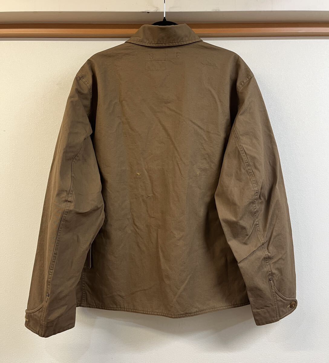 RRL ダブルアールエル ラルフローレン 1円スタート XL ビッグサイズ ポストオーバーオール リーバイス カーキ の画像2