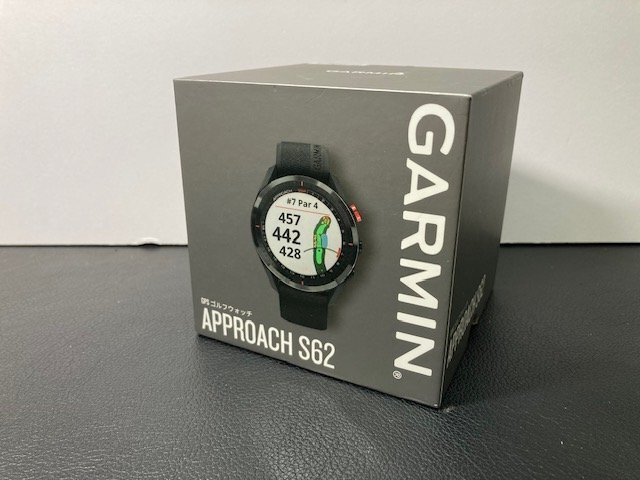  secondhand goods Garmin GARMIN 010-02200-20 Approach S62 Black approach S62 black Golf GPS watch 