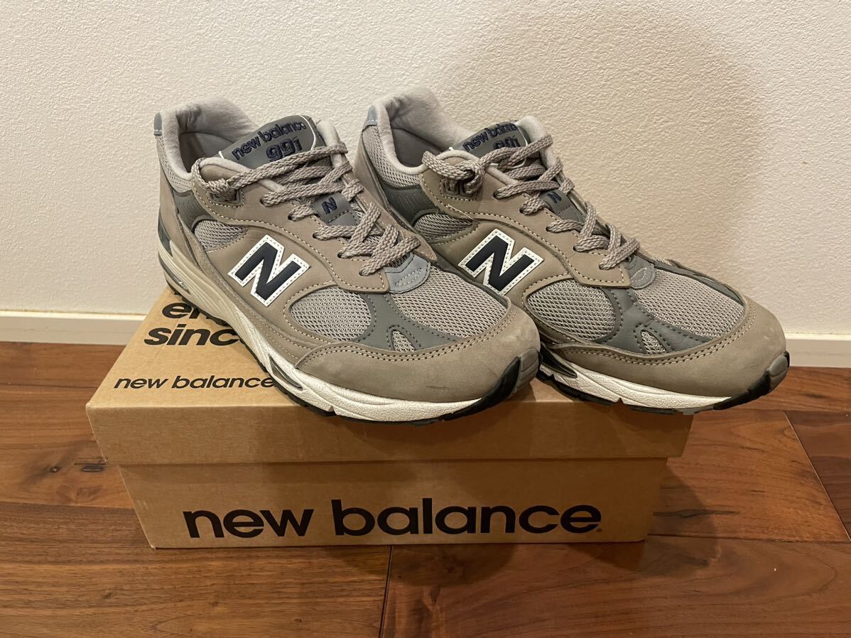 NEW BALANCE◆Ｍ991/グレー/US8.5/GRY/20th Anniversaryの画像2