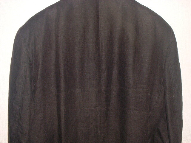 ★ISSEY MIYAKE 三宅一生のジャケット　ダークブラック・濃いネズミ色系　XL（２L～）サイズ　　レトロ_画像6