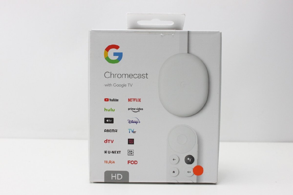 未使用品 Google Chromecast with Google TV GA03131-JP_画像1
