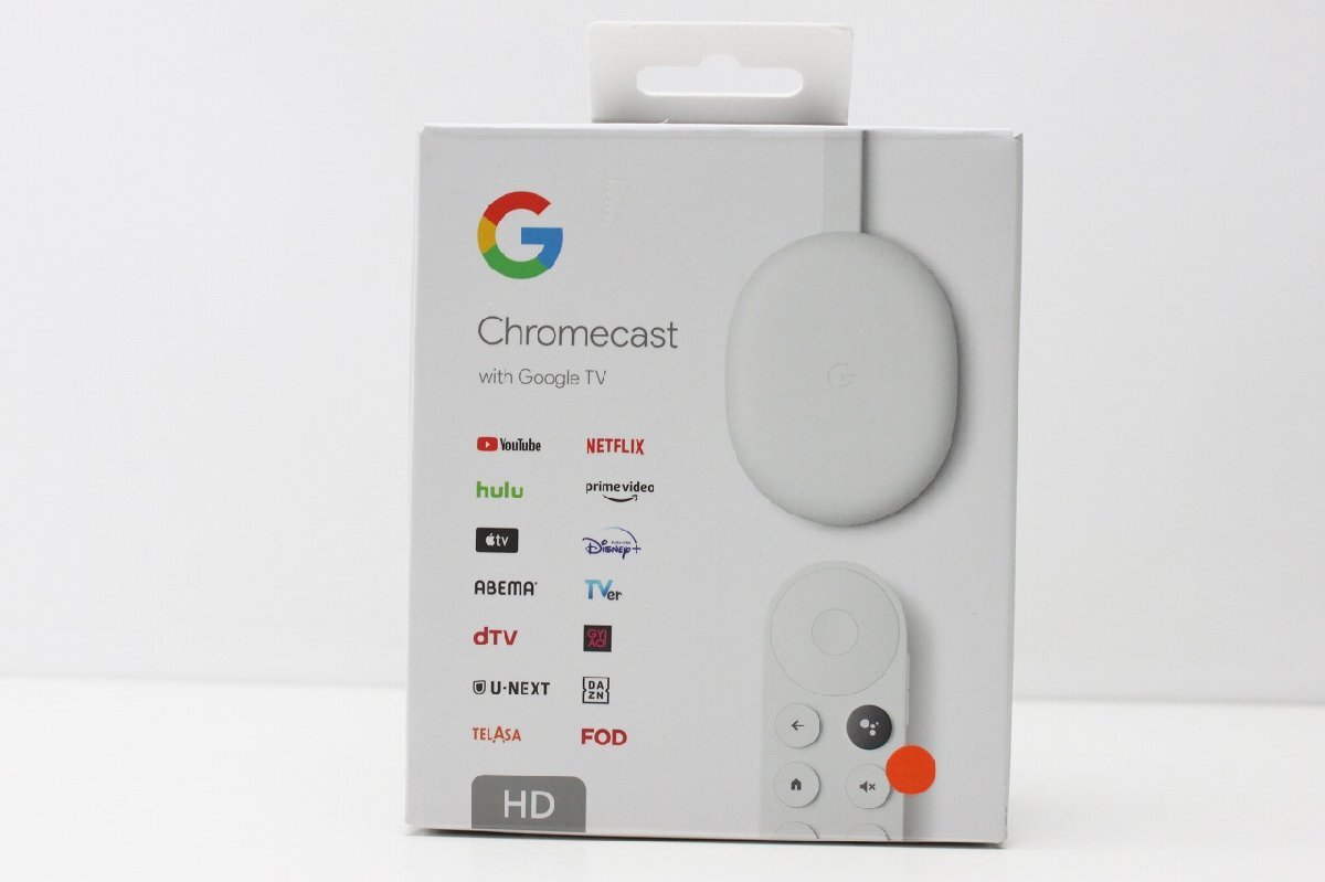 未使用品 Google Chromecast with Google TV GA03131-JP_画像1