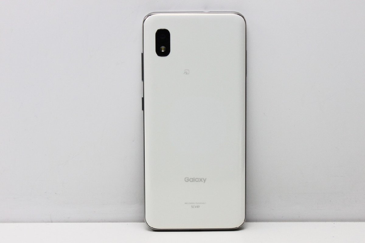 au Samsung Galaxy A21 SCV49 SIMロック解除済み SIMフリー Android スマートフォン 残債なし 64GB ホワイト_画像7