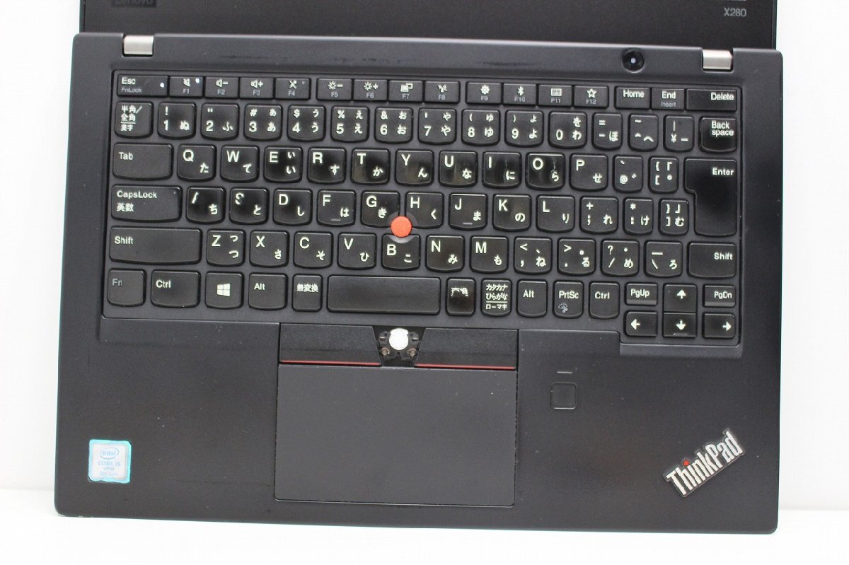 ノートパソコン Windows11 中古 Lenovo ThinkPad X280 第8世代 Core i5 SSD256GB メモリ8GB Windows10 12.5 軽量 コンパクト_画像2