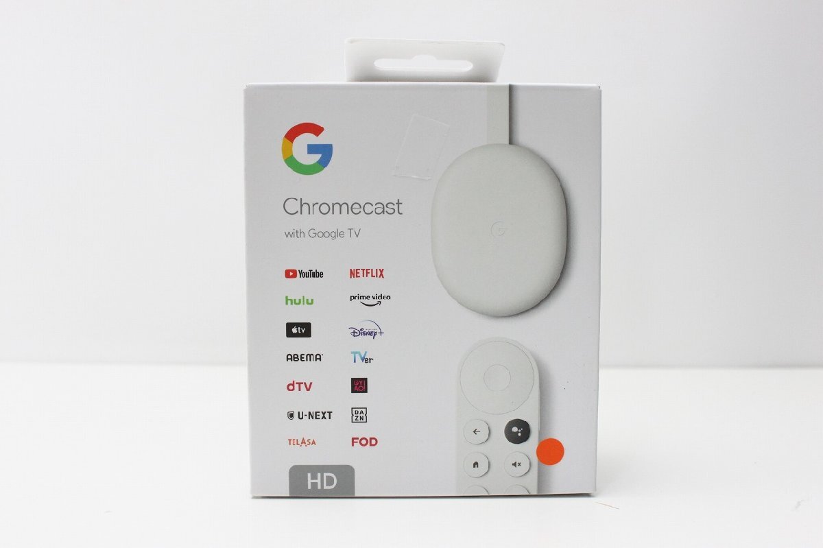 未使用品 Google Chromecast with Google TV GA03131-JP_画像1