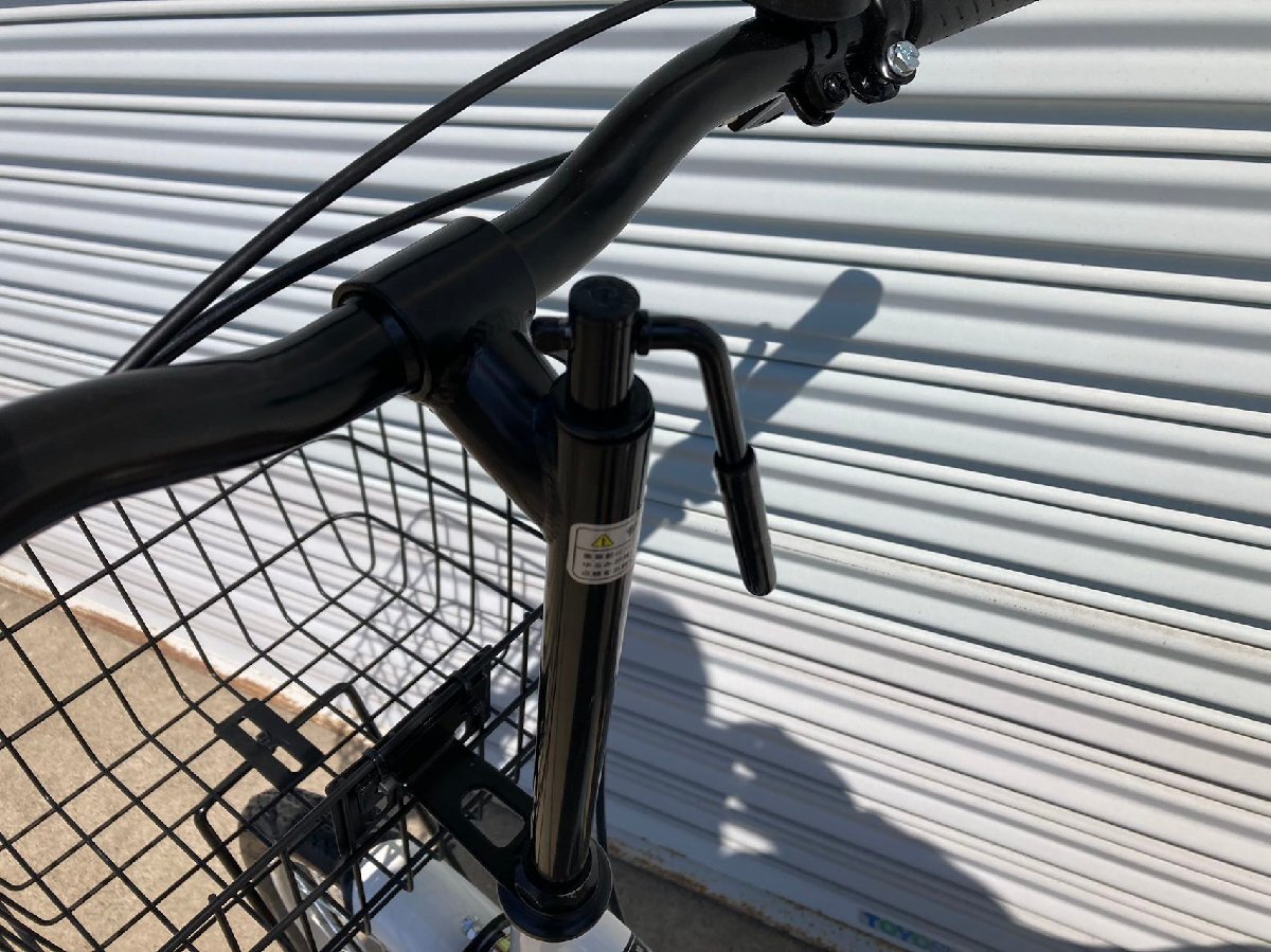 [ outlet ] складной велосипед 20 дюймовый корзина имеется Shimano 6 ступени переключение скоростей MB-02 [ хаки ]