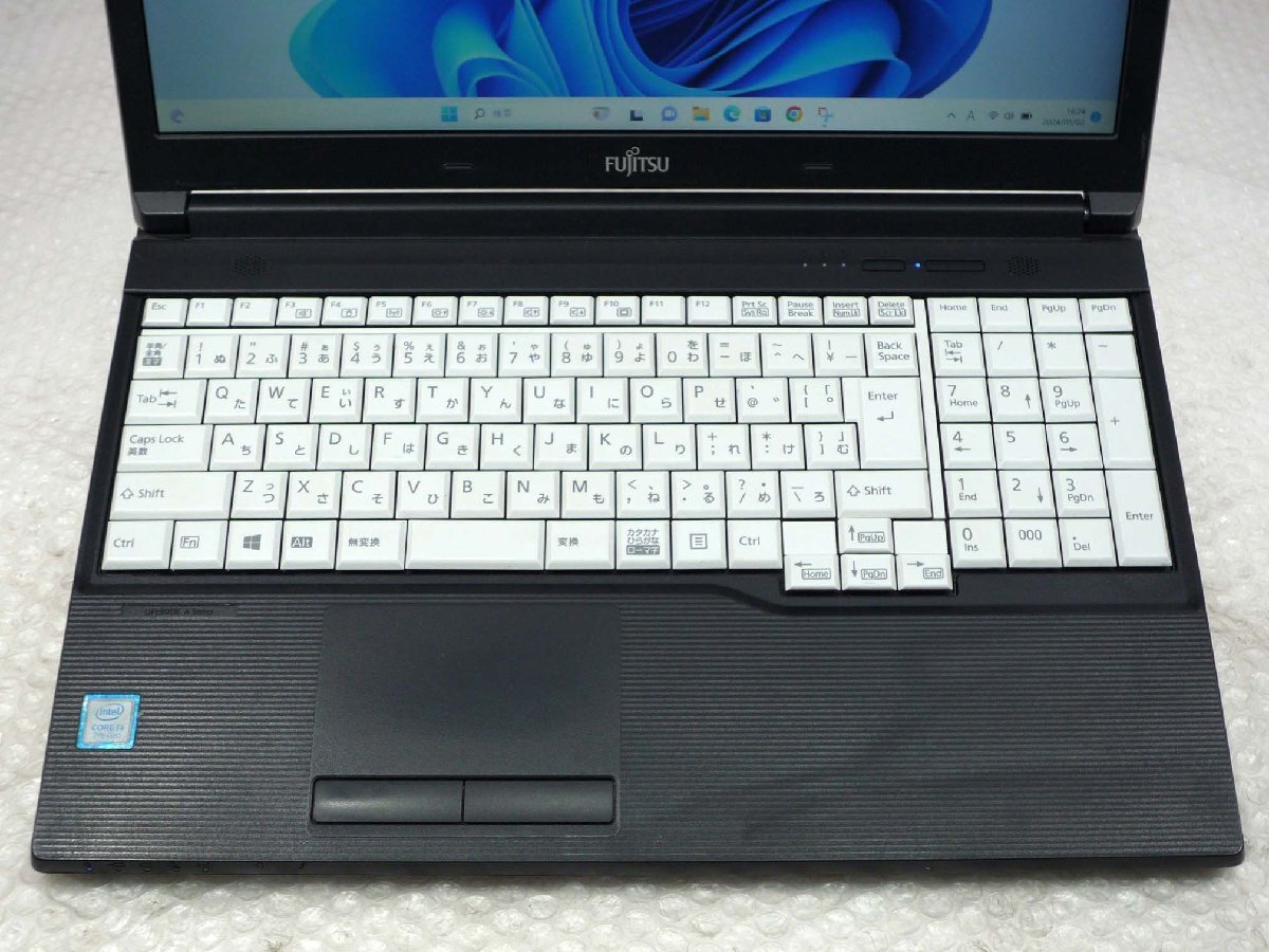 ●富士通 FUJITSU LIFEBOOK A577/R / Core i3-7100U / 4GBメモリ / 500GB HDD / 15.6型 / Windows11 Pro ACなし 【 ITS JAPAN 】_画像2