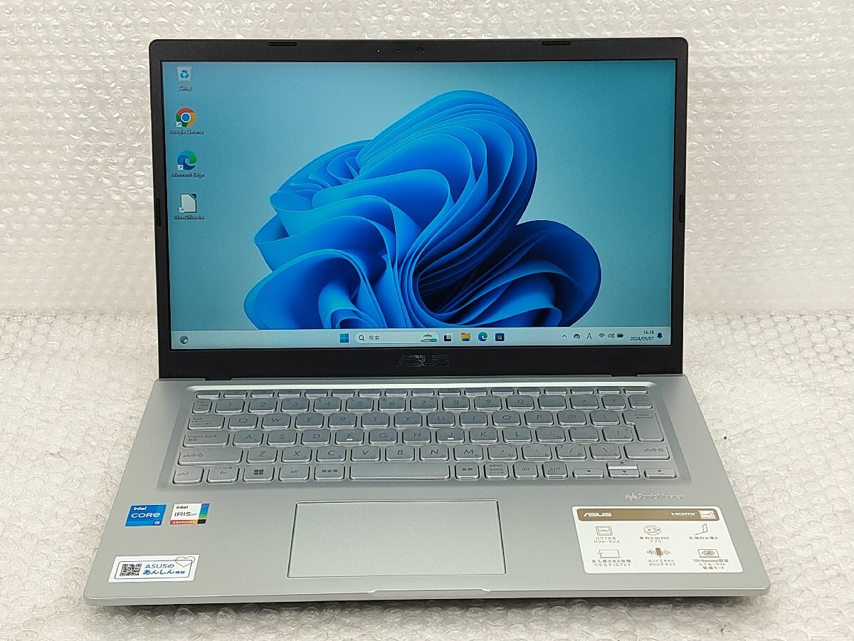 **ASUS VivoBook 14 X1400EA / i5-1135G7 / 16GB память / 512GB M.2 / 14 type / Windows 11 Home[ б/у ноутбук ITS JAPAN ]