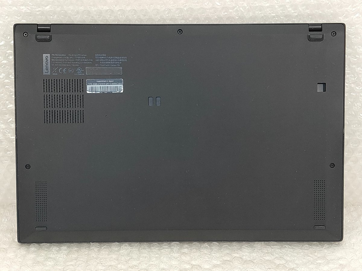 ●●【難あり】Lenovo ThinkPad X1 Carbon / i5-8265U / 8GBメモリ / 256GB M.2 / 14型 / Windows 11 Home【 ノートパソコンITS JAPAN 】_画像6