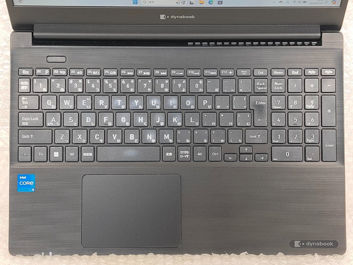 ●●【難あり】東芝 TOSHIBA dynabook PZ/HTB / i5-1155G7 / 16GBメモリ / 512GB M.2 / 15.6型 / Windows 11 Home【 ITS JAPAN 】_画像3