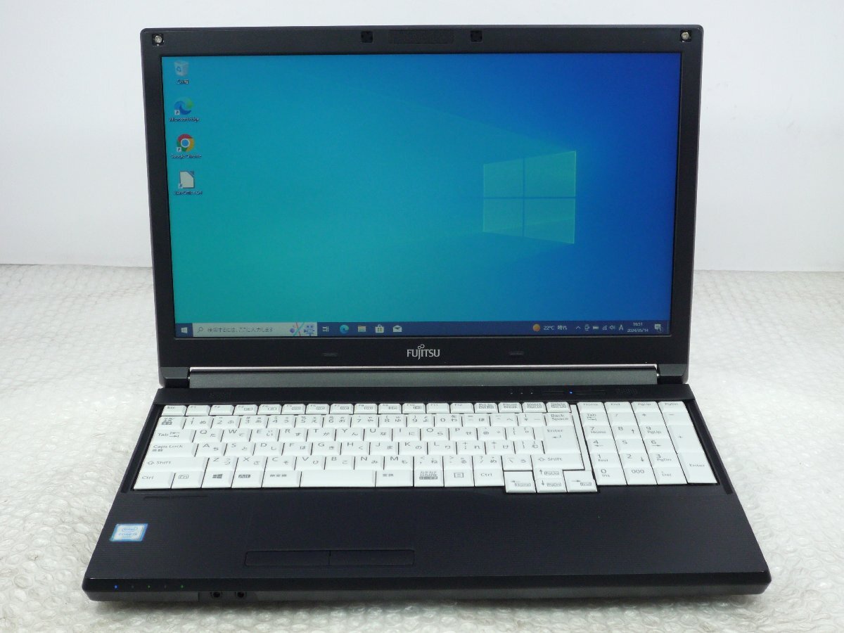 ** Fujitsu FUJITSU LIFEBOOK A576/P / i5-6200U / 4GB memory / 1TB HDD / 15.6 type / Windows 10 Pro[ used laptop ITS JAPAN ]