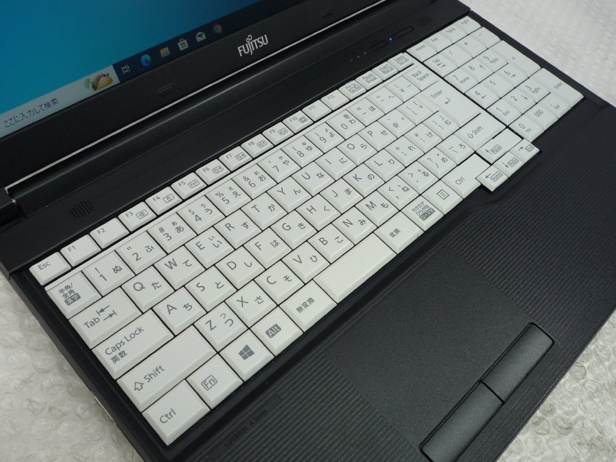 ●●【難あり】富士通 FUJITSU LIFEBOOK A576/P / i5-6200U / 4GBメモリ / 1TB HDD / 15.6型 / Windows 10 Pro【ノートパソコンITS JAPAN】_画像4