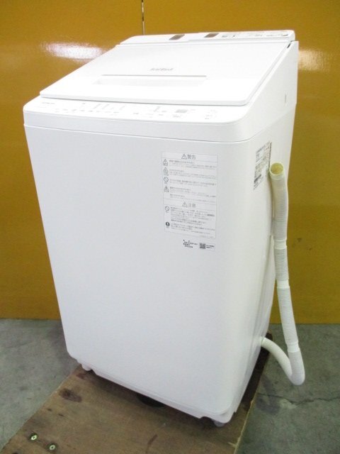 ☆HITACHI 日立 全自動洗濯機 10kg ビートウォッシュ 自動投入 BW-X100F 2020年製 直接引取OK w4195の画像1