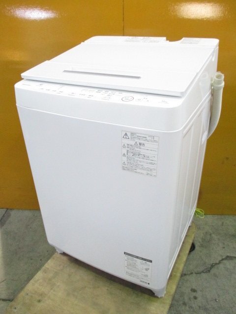 ☆TOSHIBA 東芝 全自動洗濯機 10kg ZABOON ウルトラファインバブル AW-KS10SD8(W) 2019年製 直接引取OK w5104_画像1