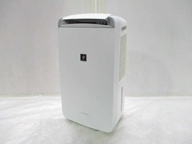 *SHARP sharp cold manner * clothes dry dehumidifier "plasma cluster" dehumidifier CM-J100-W 2019 year made w4307