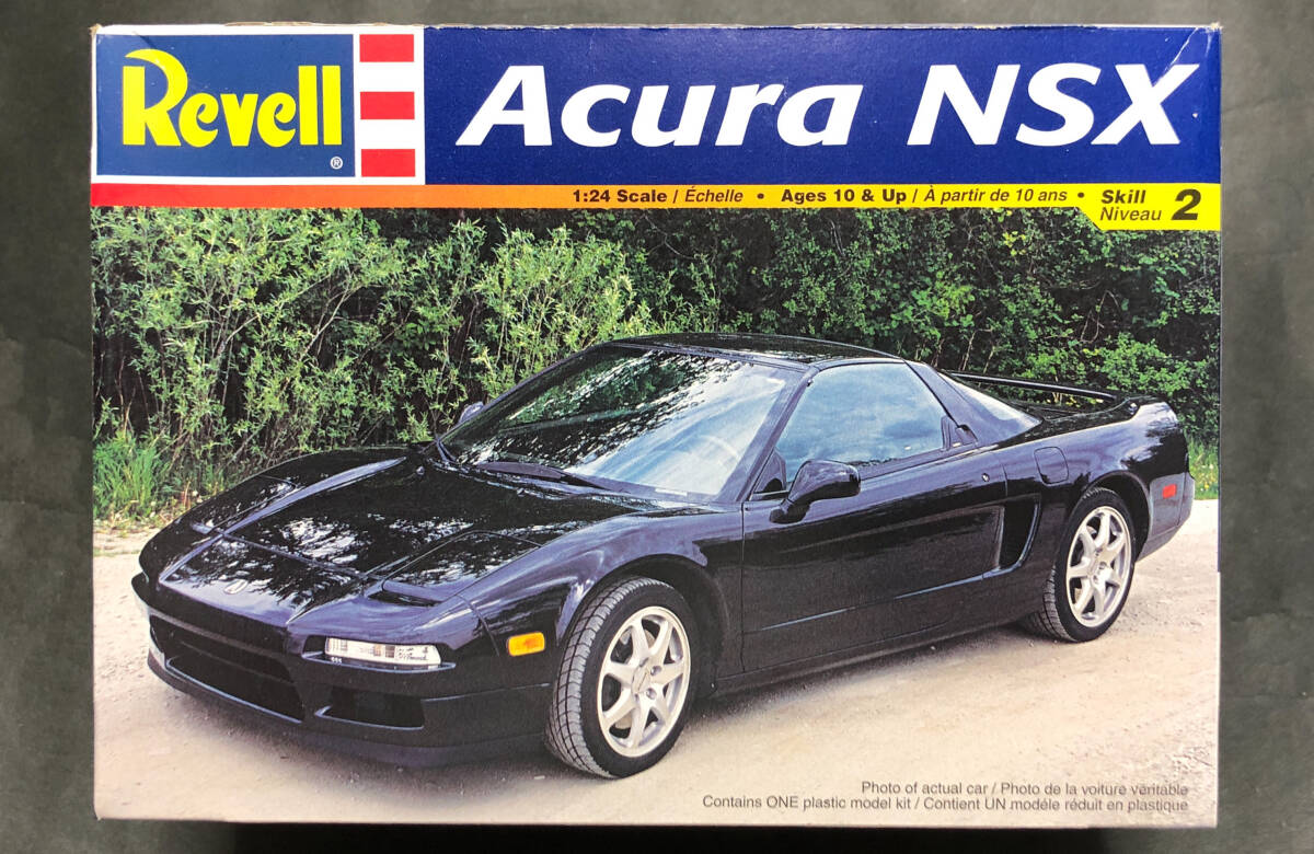 @中古絶版模型堂 レベル 1/24 アキュラNSX Revell Acura NSX ホンダ アキュラ 定形外送料510円の画像1