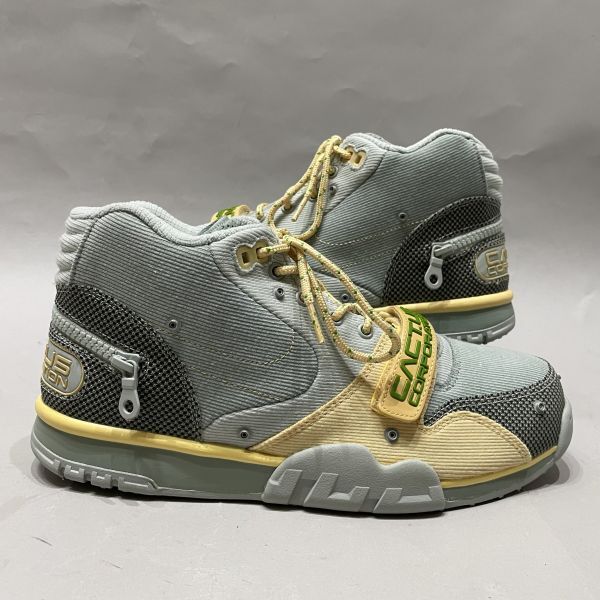 新品 正規品 Travis Scott × Nike AIR TRAINER 1/CJ Grey Haze トラビス スコット×ナイキ DR7515 001 トレーナー ハイカット スニーカー_画像4