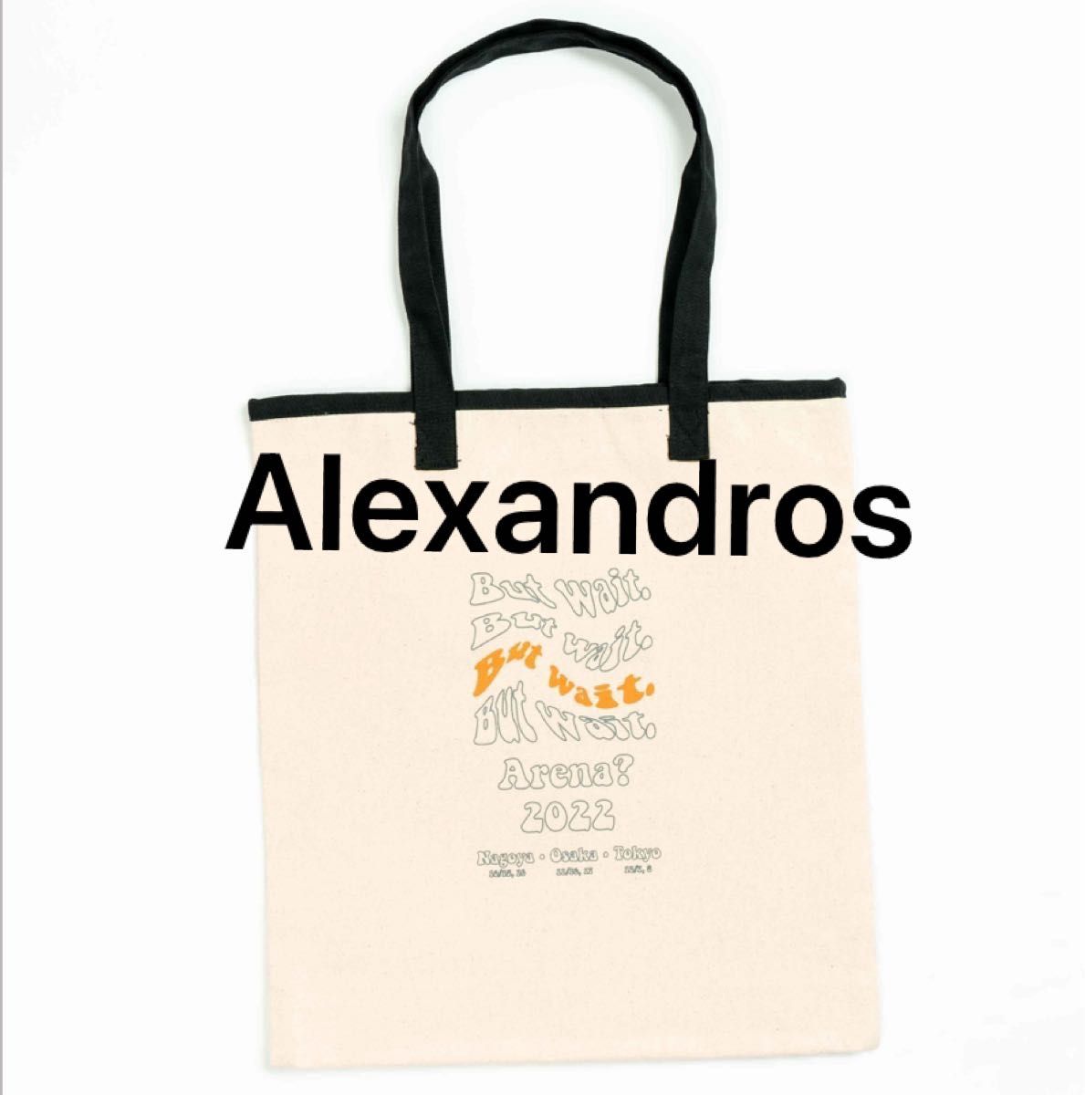 [ALEXANDROS]ツアートートバッグ、完売品、レア、アレキサンドロス、トート 縦型