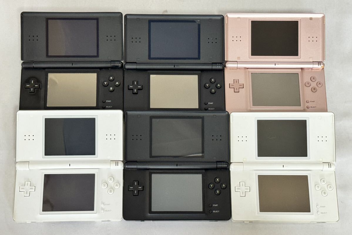 AZ-908 NINTENDO DS LIGHT ニンテンドー 6台 GAMEBOY 初代 ワンダースワン BANDAI 本体 11台 当時物 ジャンク 動作品 取説 ゲームボーイ_画像3