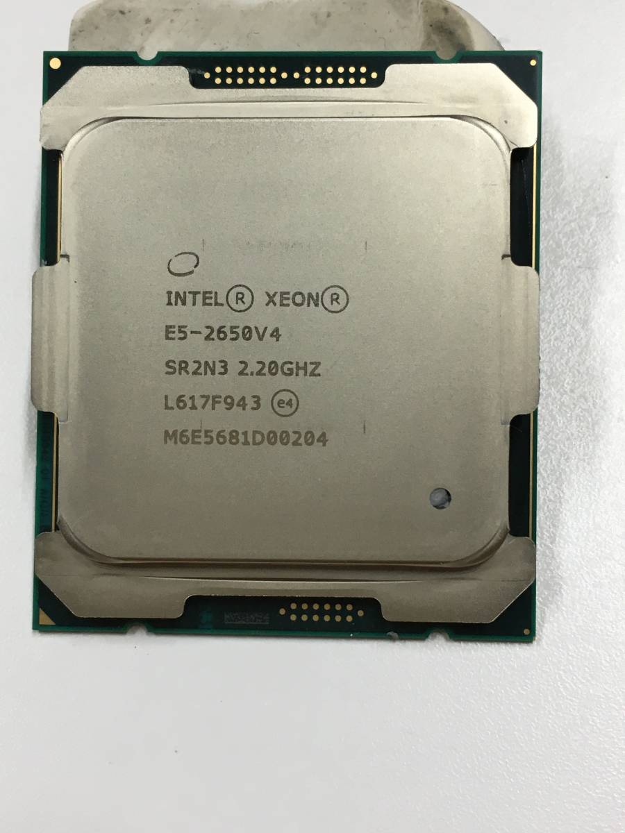 B2386)Intel Xeon E5-2650V4 SR2N3 2.20GHz 30MB LGA2011-3 中古動作品_画像1