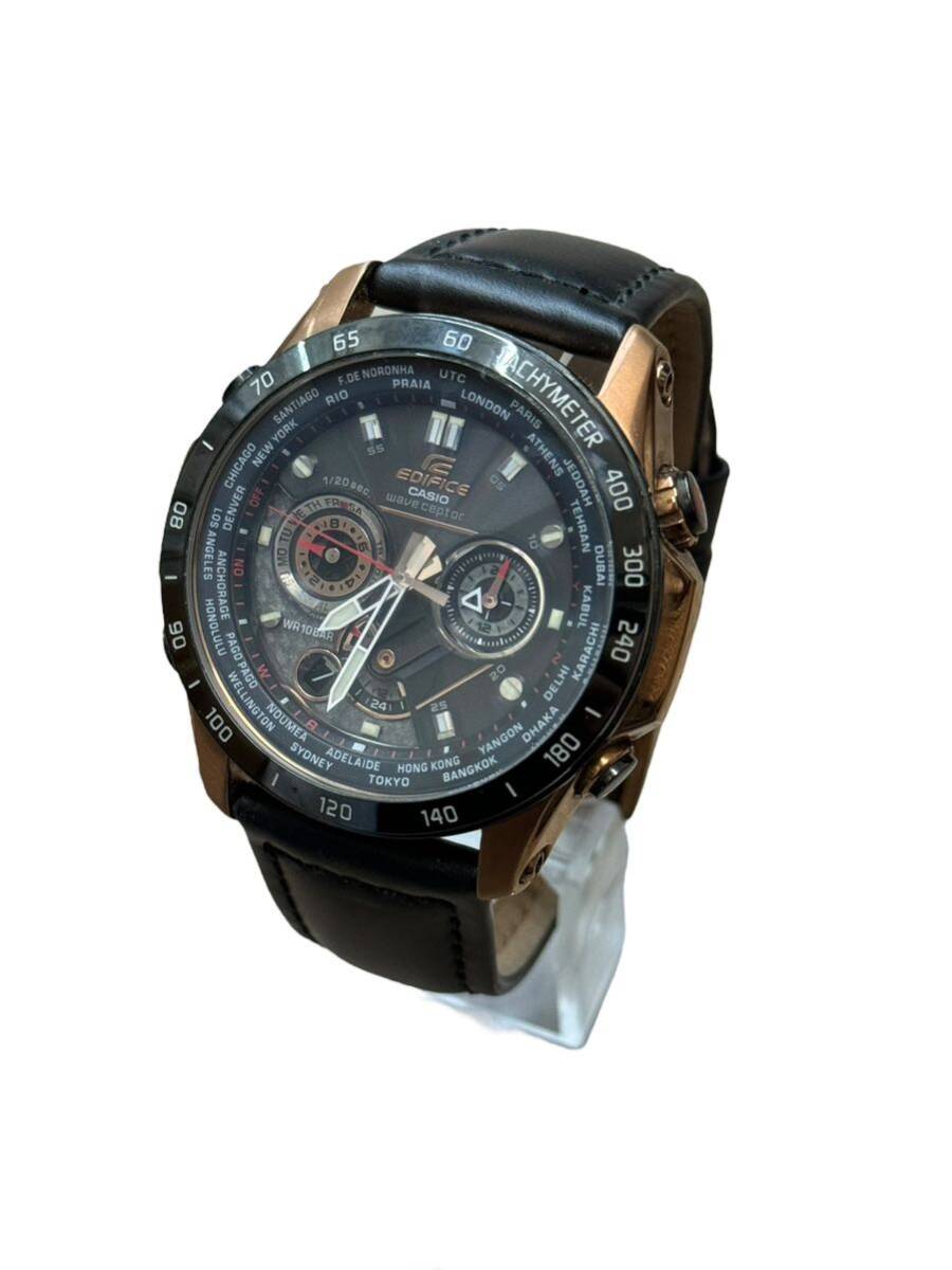 CASIO EDIFICE タッチソーラー　EQW-M1000 稼働品_画像1