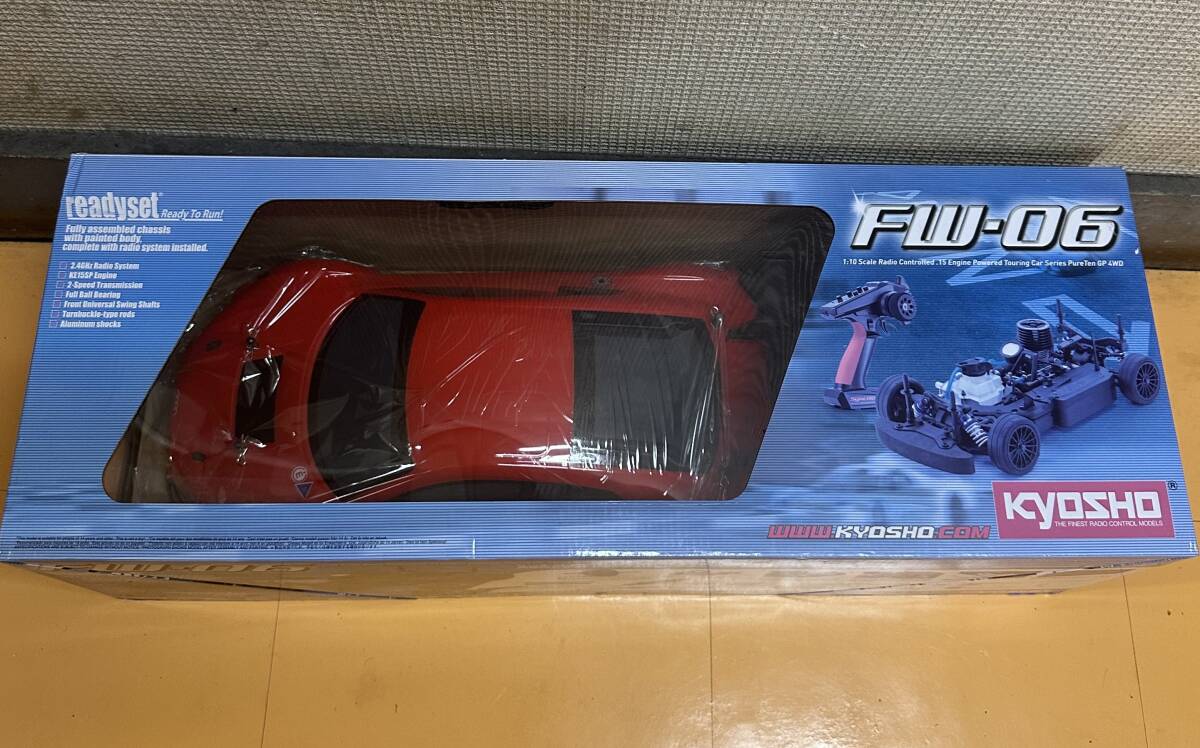 ミニッツ MR-03 2.4GHz アルミ等のオプション多数済み装着 京商 新品送料込み 京商 FW-06 AUDI R8 LMS レッド レディセット
