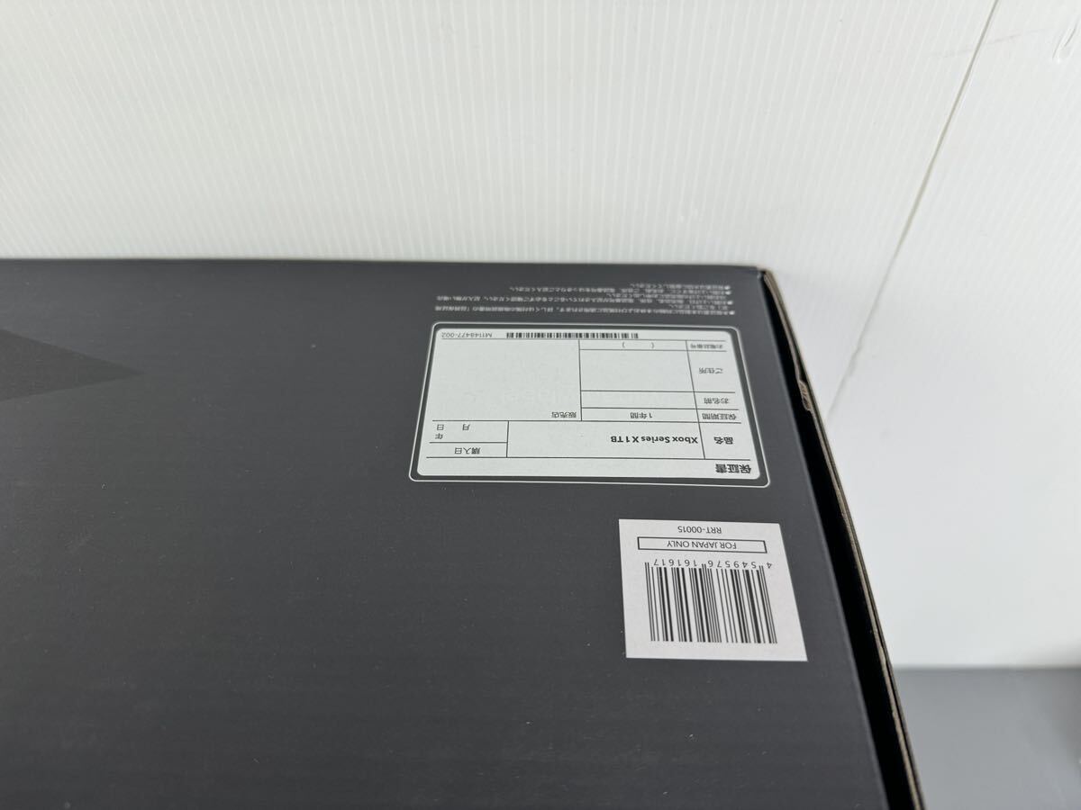  new goods unopened # Xbox Series X 1TB SSD X box RRT-00015 No.1882 Yupack 