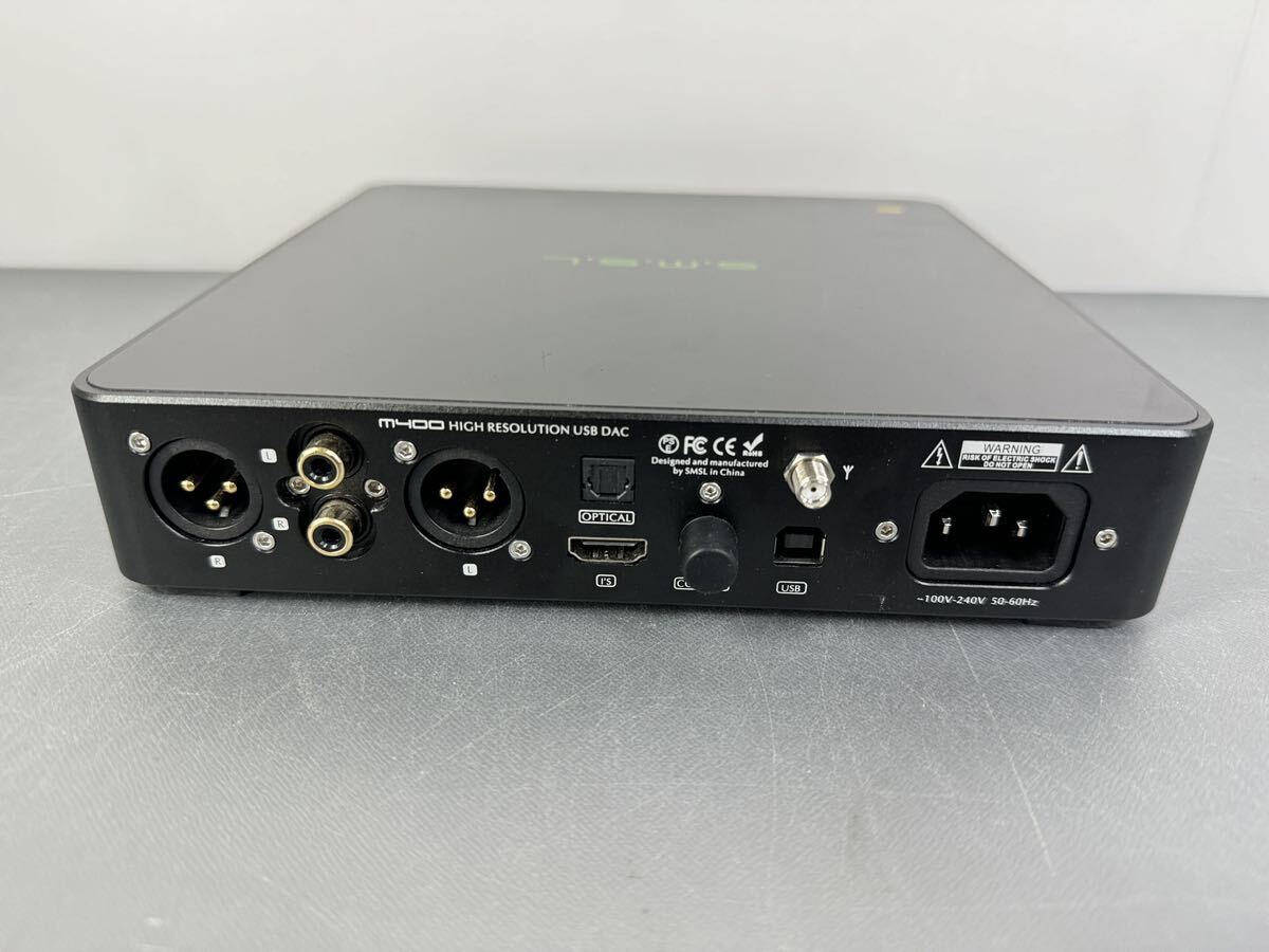 ジャンク■ SMSL M400 DAC 通電確認済 s.m.s.l 詳細未検品 ゆうパック _画像6