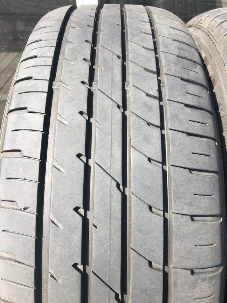 215/60R17 DUNLOP/RV504 16年 トヨタ エスティマ 純正 ハイグロス 17インチ 7J ＋50 114.3 5H 4本_画像7