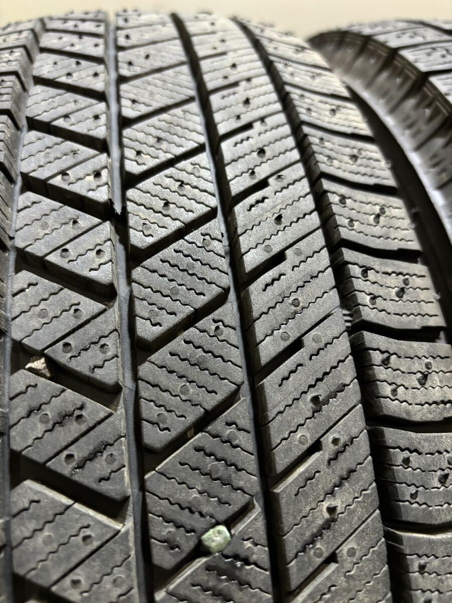 ★イボ付 165/65R14 BRIDGESTONE/VRX3 22年製 スタッドレス 4本 ブリヂストン ブリザック タンク ルーミー パッソ ジャスティー (南2-F668)_画像6