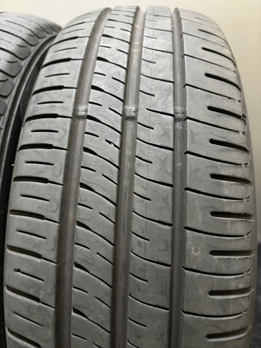 ★185/60R15 DUNLOP/ENASAVE EC204 19年製 夏タイヤ 4本 フィット アクア シエンタ (南2-F669)_画像9