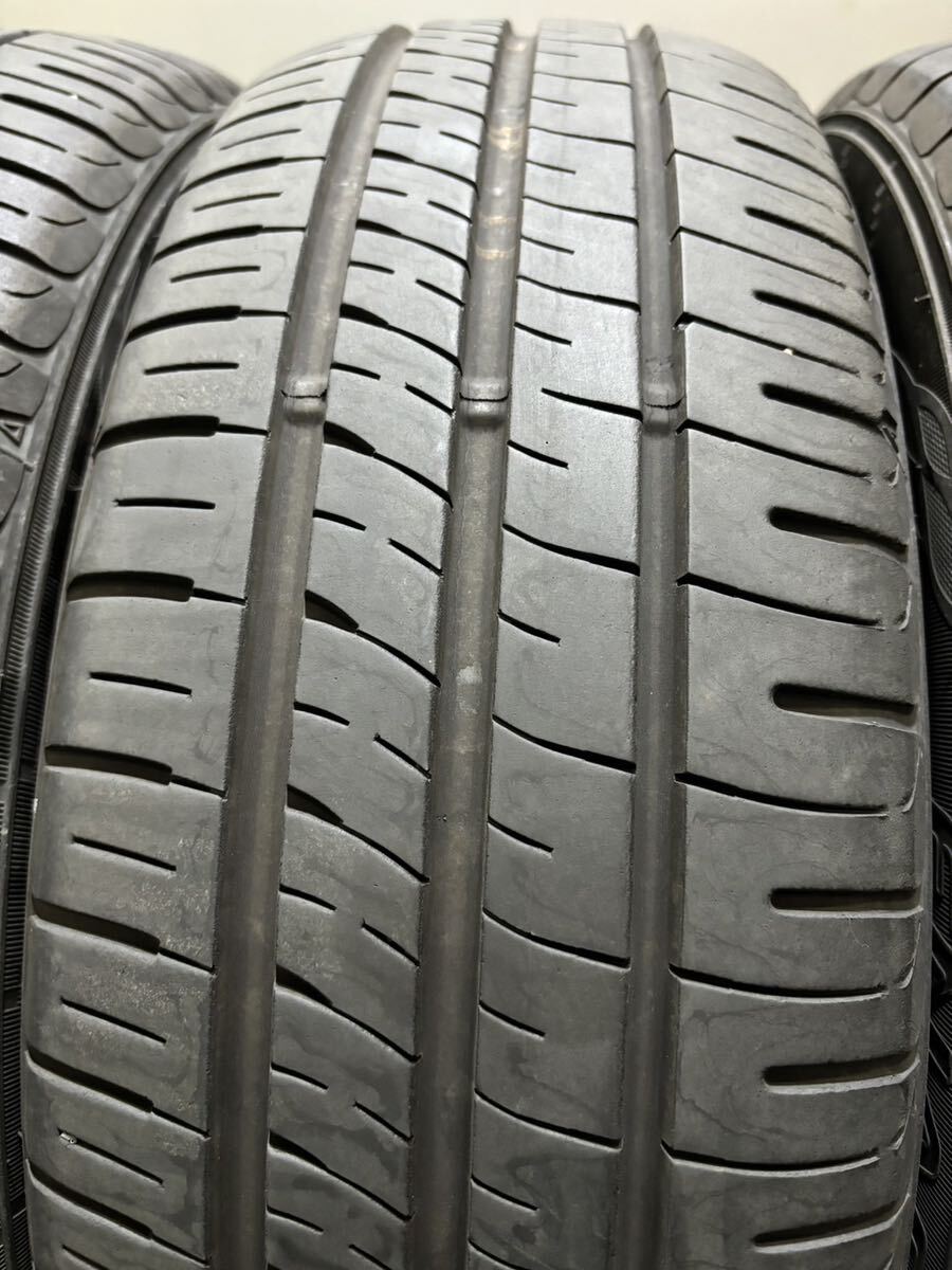 ★185/60R15 DUNLOP/ENASAVE EC204 19年製 夏タイヤ 4本 フィット アクア シエンタ (南2-F669)_画像8