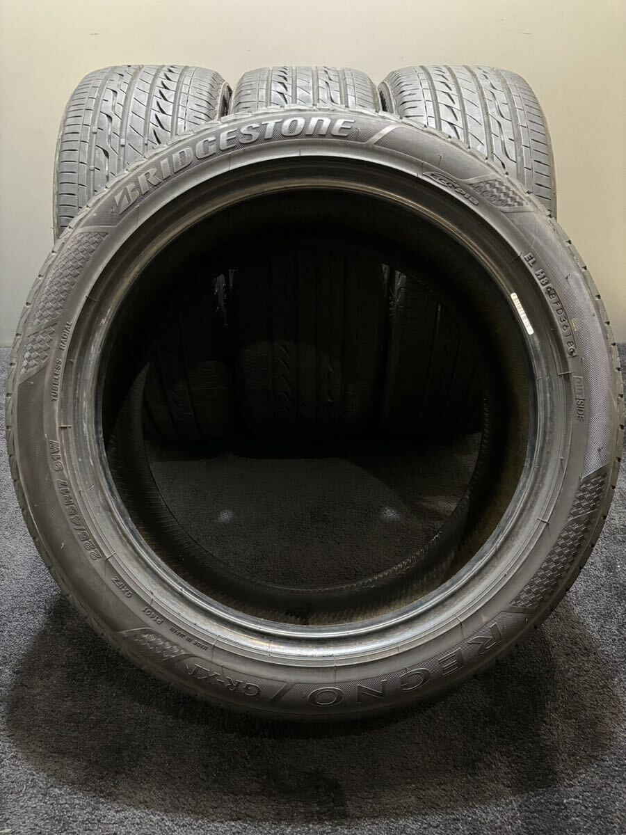 ★225/45R17 BRIDGESTONE/REGNO GR-XI 18年製 夏タイヤ 4本 ブリヂストン レグノ (南3-F686)_画像10